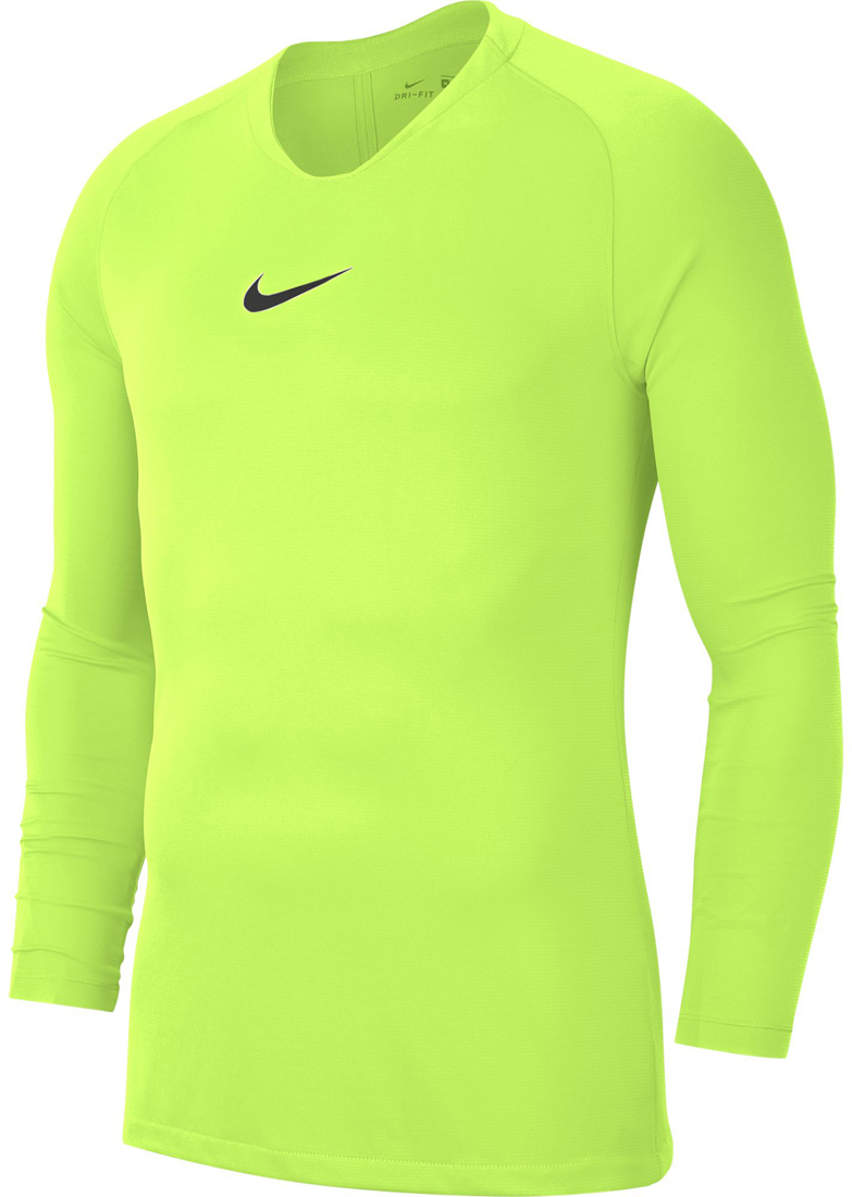 Nike Park First Layer Kinder Langarm Shirt volt-schwarz