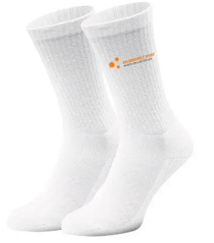 Erlebniswelt Socken weiß