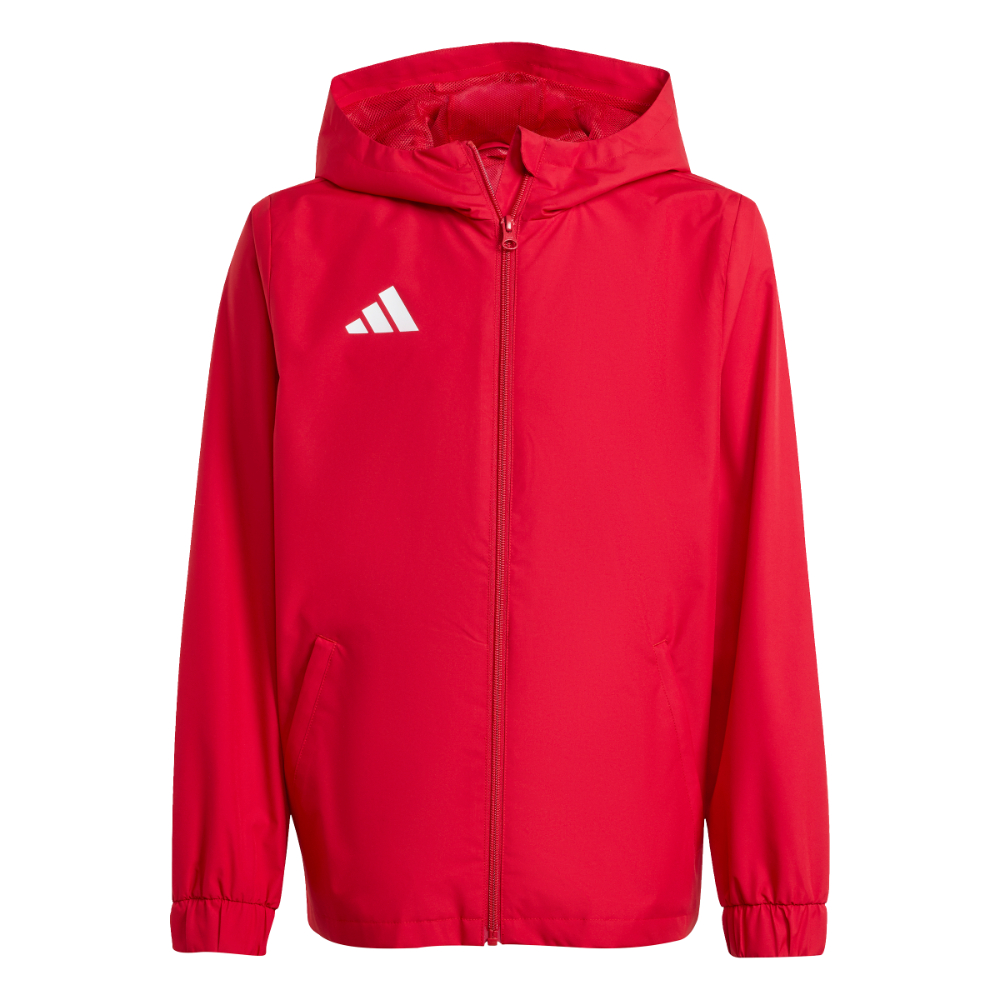 Adidas Entrada 26 Allwetterjacke Kids Rot