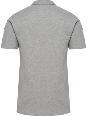 Hummel hmlGO 2.0 Chevron Polo Herren grey melange