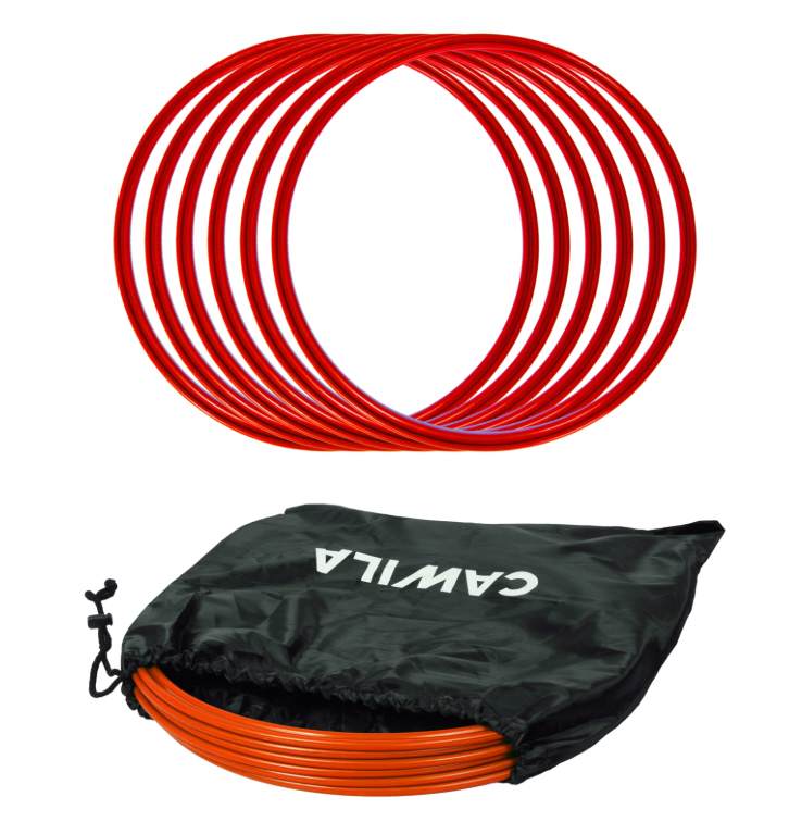 Cawila Koordinationsringe 50cm | 6er Set | inklusive Tasche