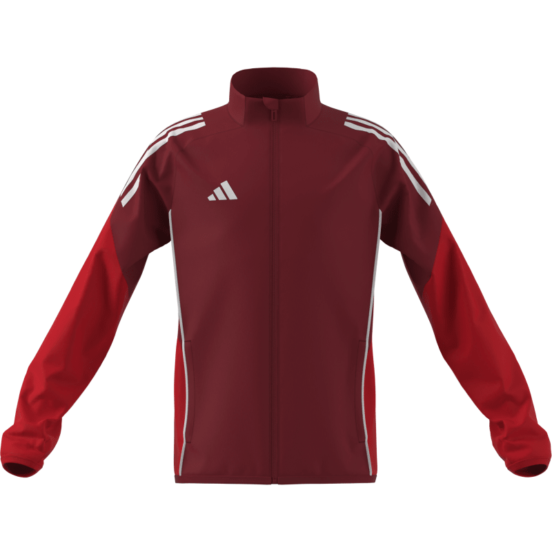Adidas Kinder Präsentastionsjacke Tiro 25 Competition team power red 2-pure ruby