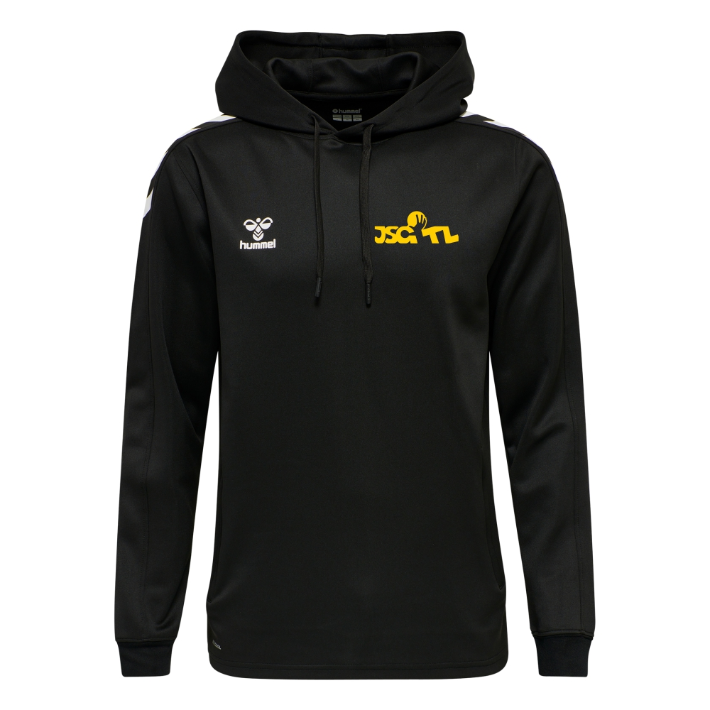 JSG Tecklenburger Land Core XK Kinder Poly Sweat Hoodie schwarz-weiß