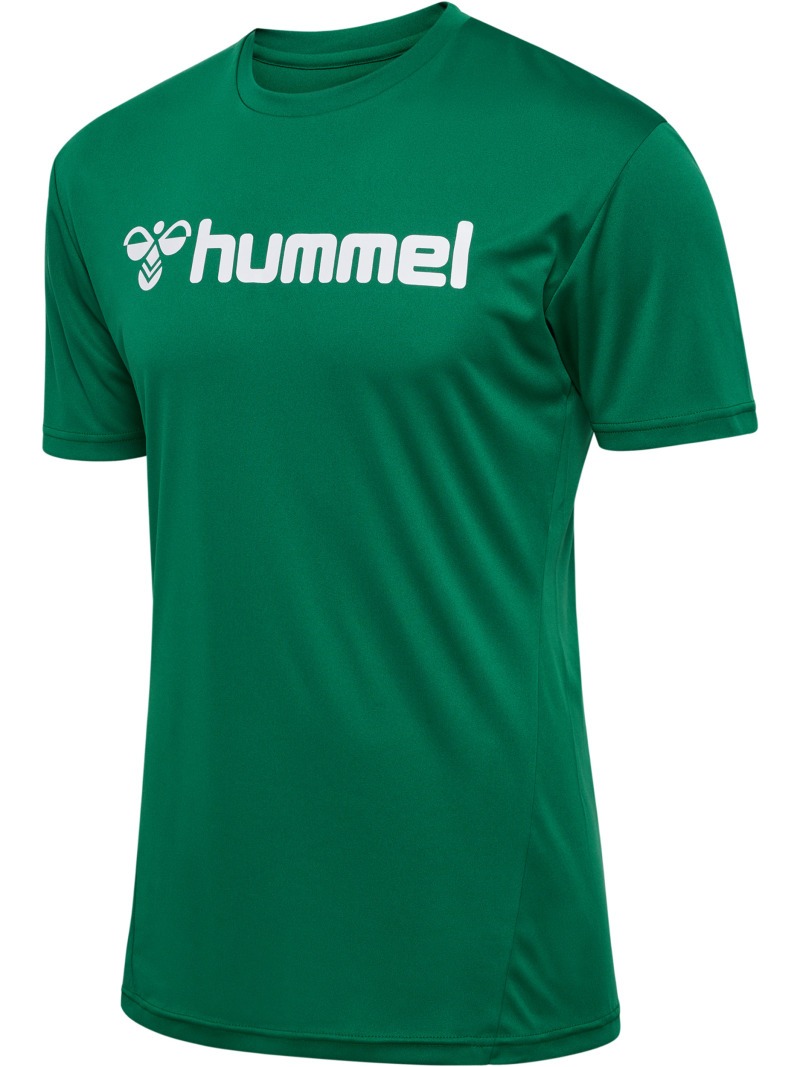 Hummel Hmllogo Jersey S/S evergreen