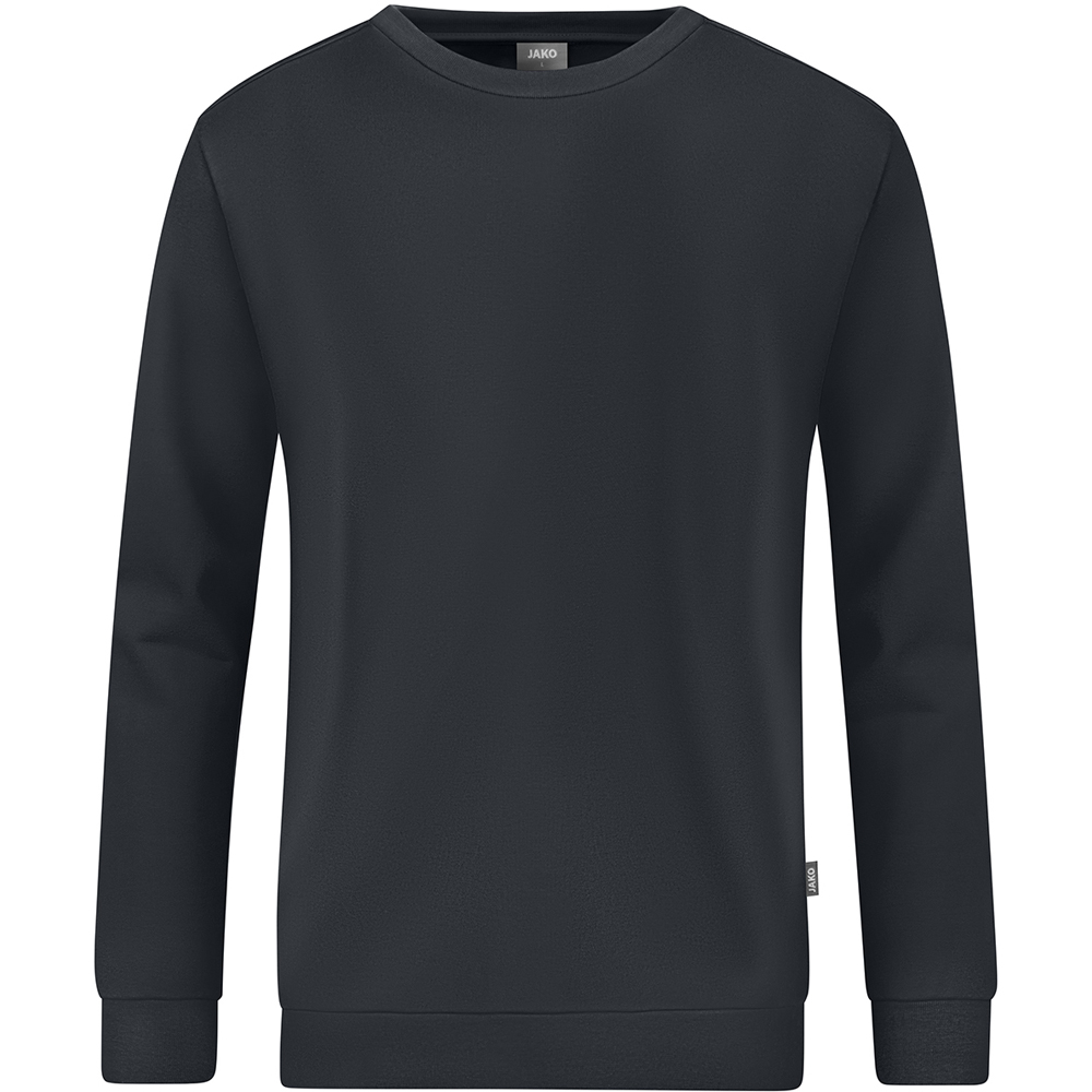 Jako Herren Sweat Organic grau