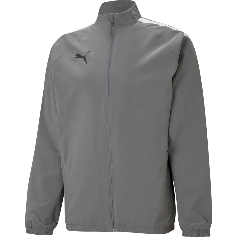 Puma Sideline Präsentationsjacke teamLIGA grau-weiß
