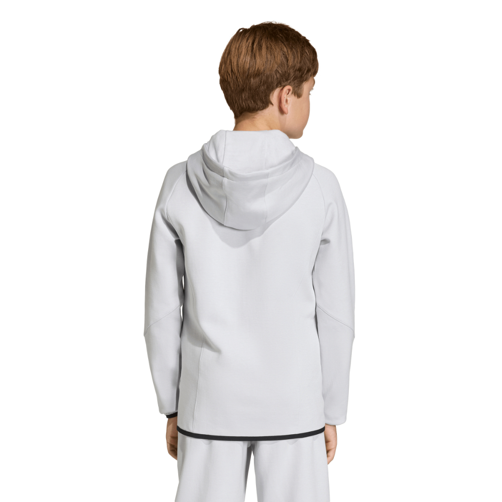 Adidas Tiro Travel Kapuzenjacke Kids Grau