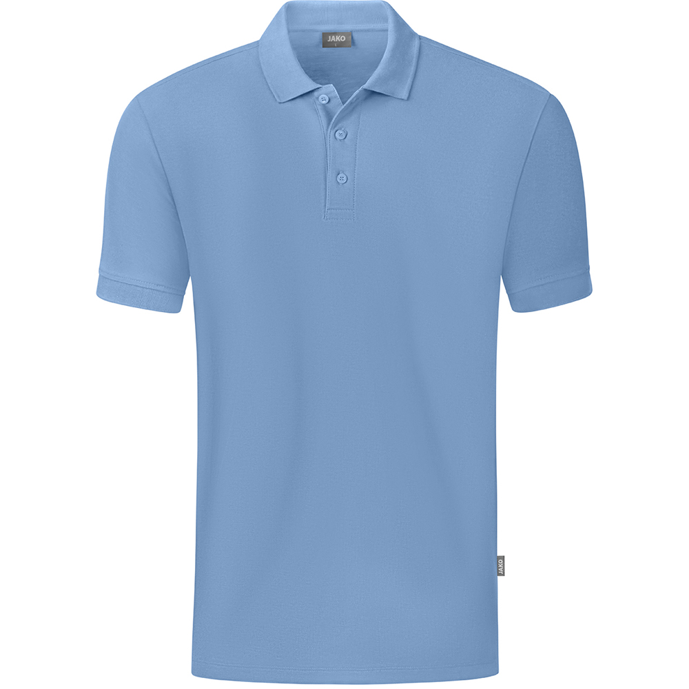 Jako Herren Polo Organic blau