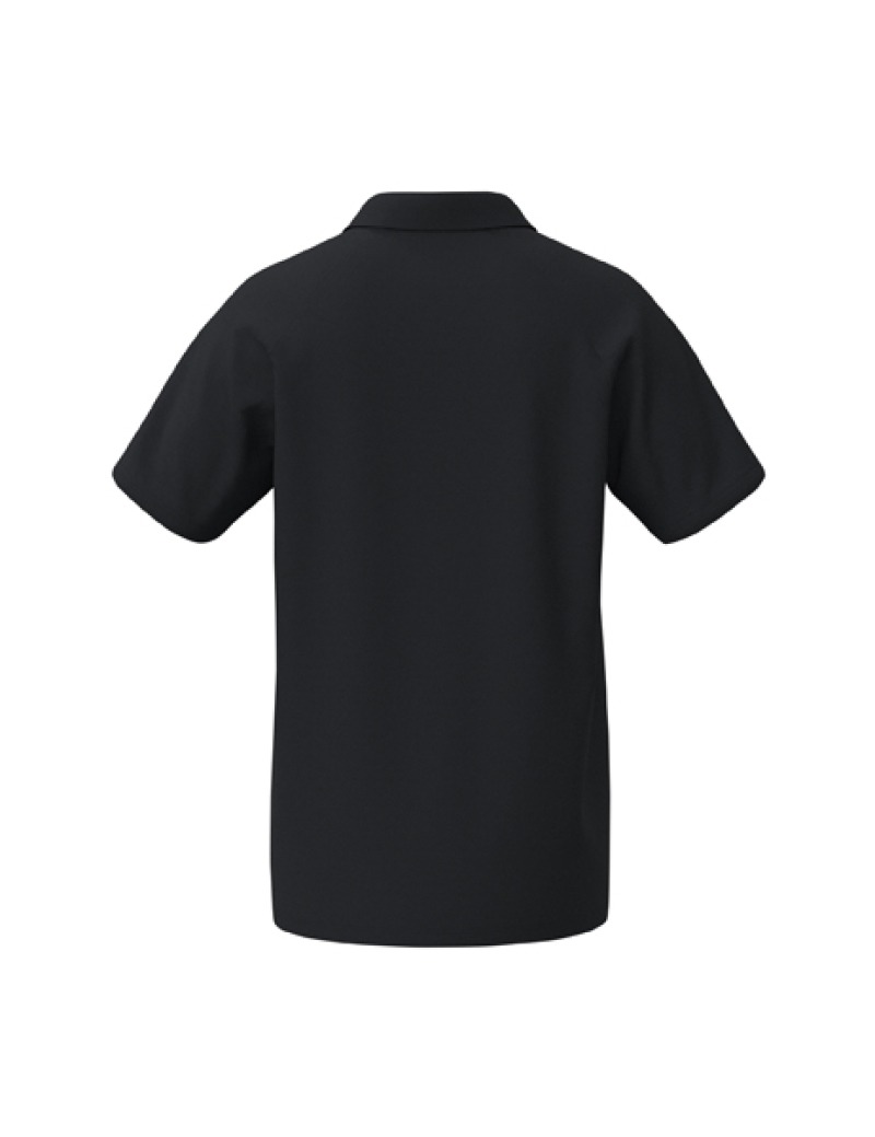Erima CMPT 3 Wings Poloshirt schwarz/weiß