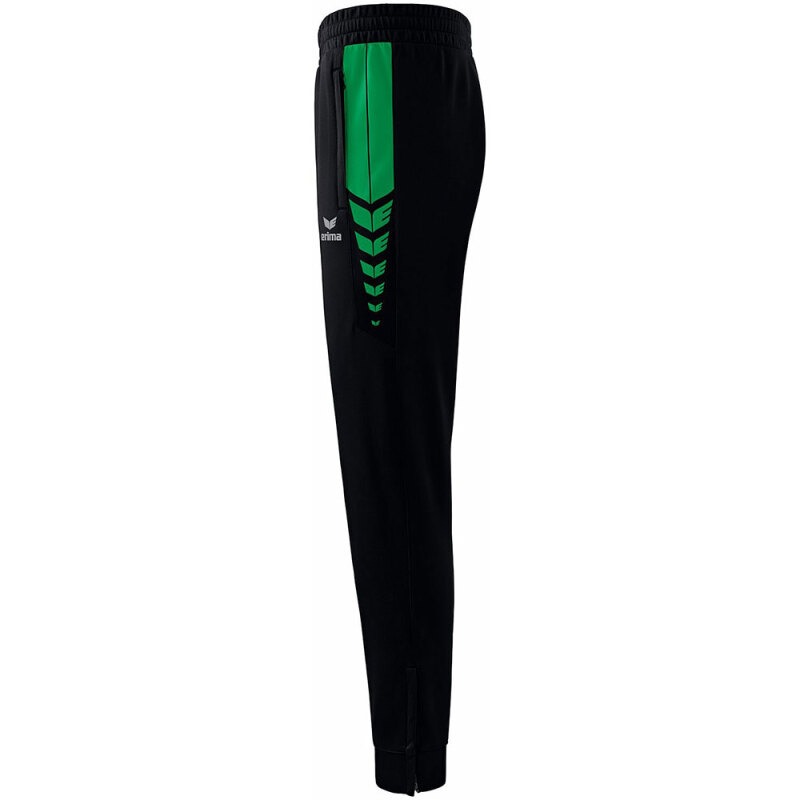 Erima Kinder Trainingshose Six Wings schwarz-grün