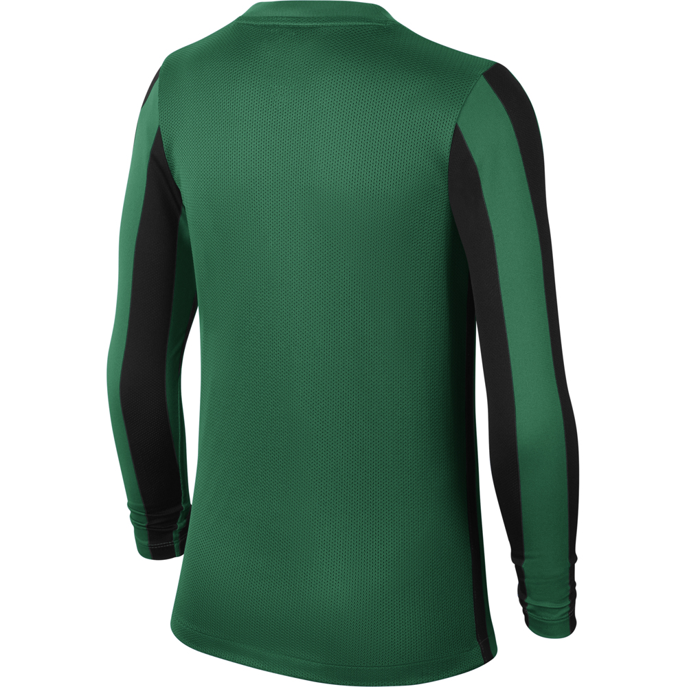 Nike Kinder Langarm Trikot Striped Division IV grün-schwarz