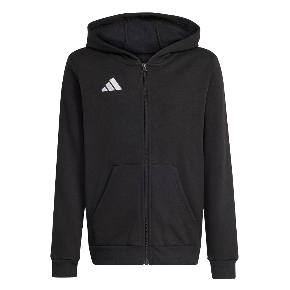 Adidas Entrada 26 Kapuzenjacke Kids Schwarz