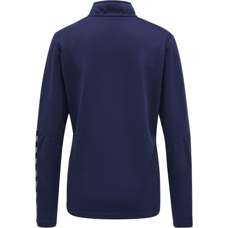 Hummel Hmlauthentic 24 Half Zip Sweatshirt Woman marine