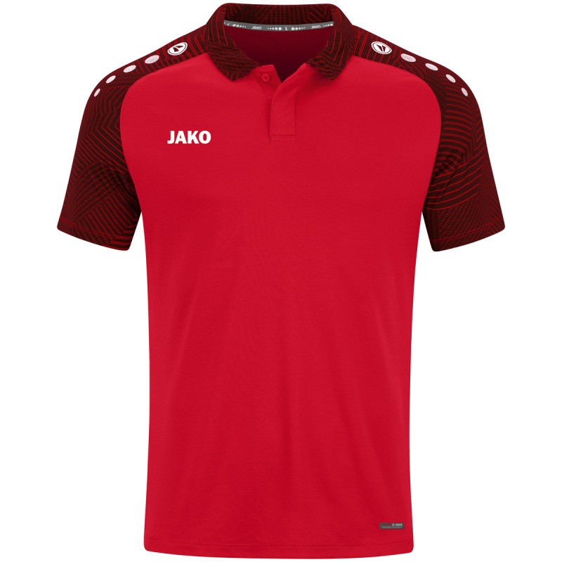 Jako Kinder Polo Performance rot/schwarz