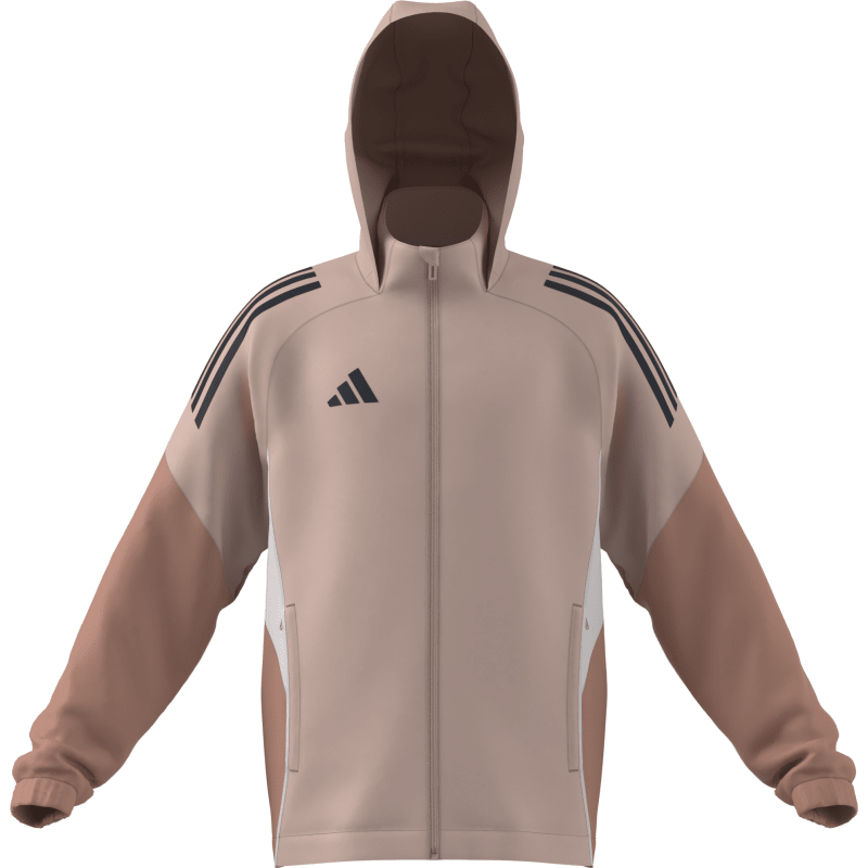 Adidas Kinder Allwetterjacke Tiro 25 Competition blush pink
