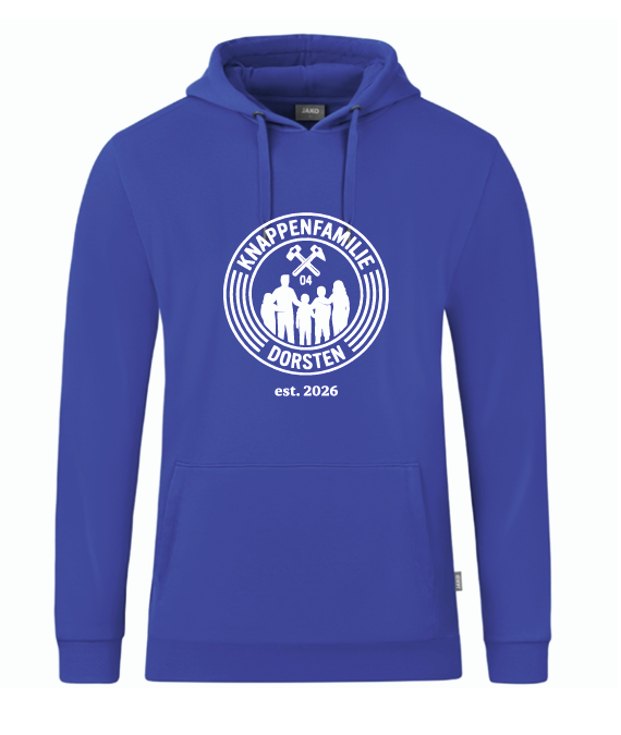 Knappenfamilie Dorsten Kapuzensweat Doubletex blau