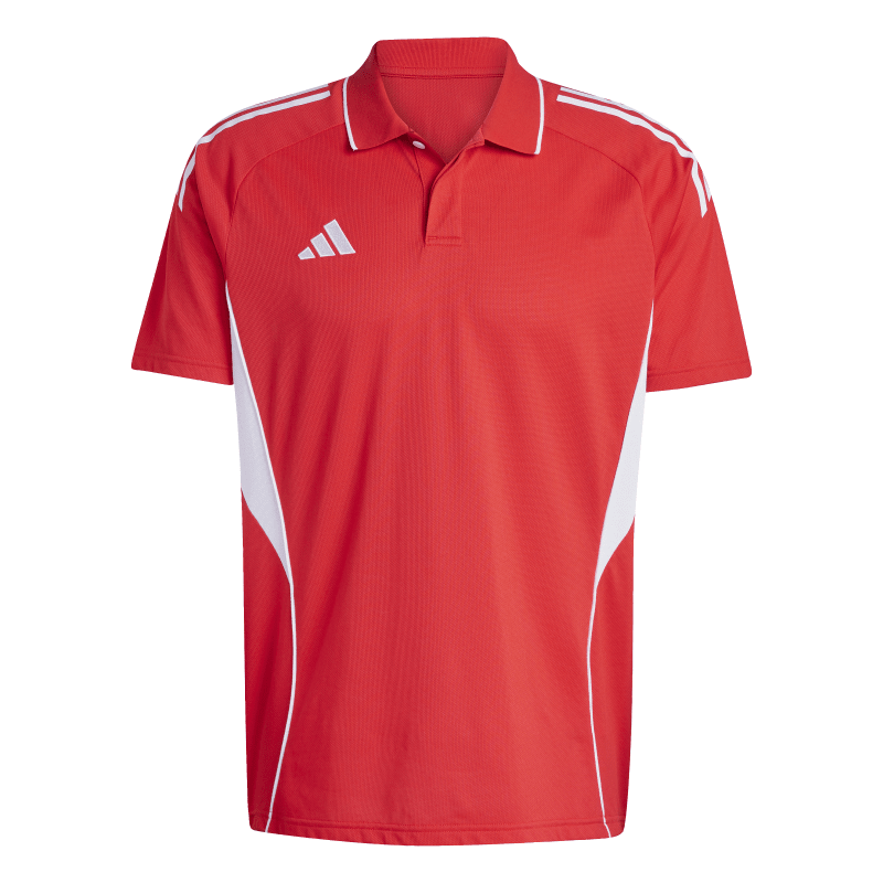 Adidas Polo-Shirt Tiro 25 Competition vivid red-white