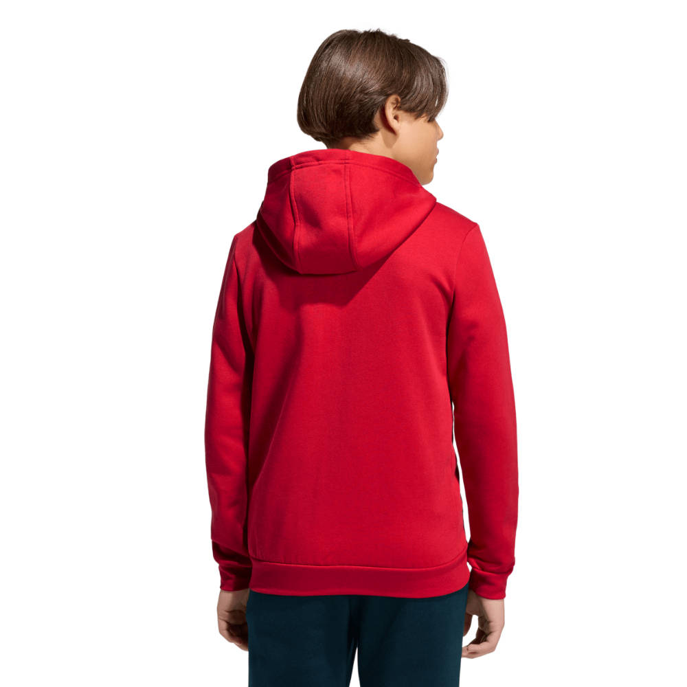 Adidas Entrada 26 Kapuzenjacke Kids Rot