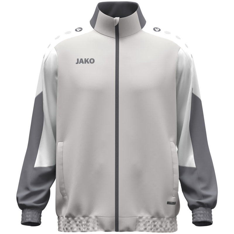 Jako Webjacke Dynamic hellgrau-weiß-grau