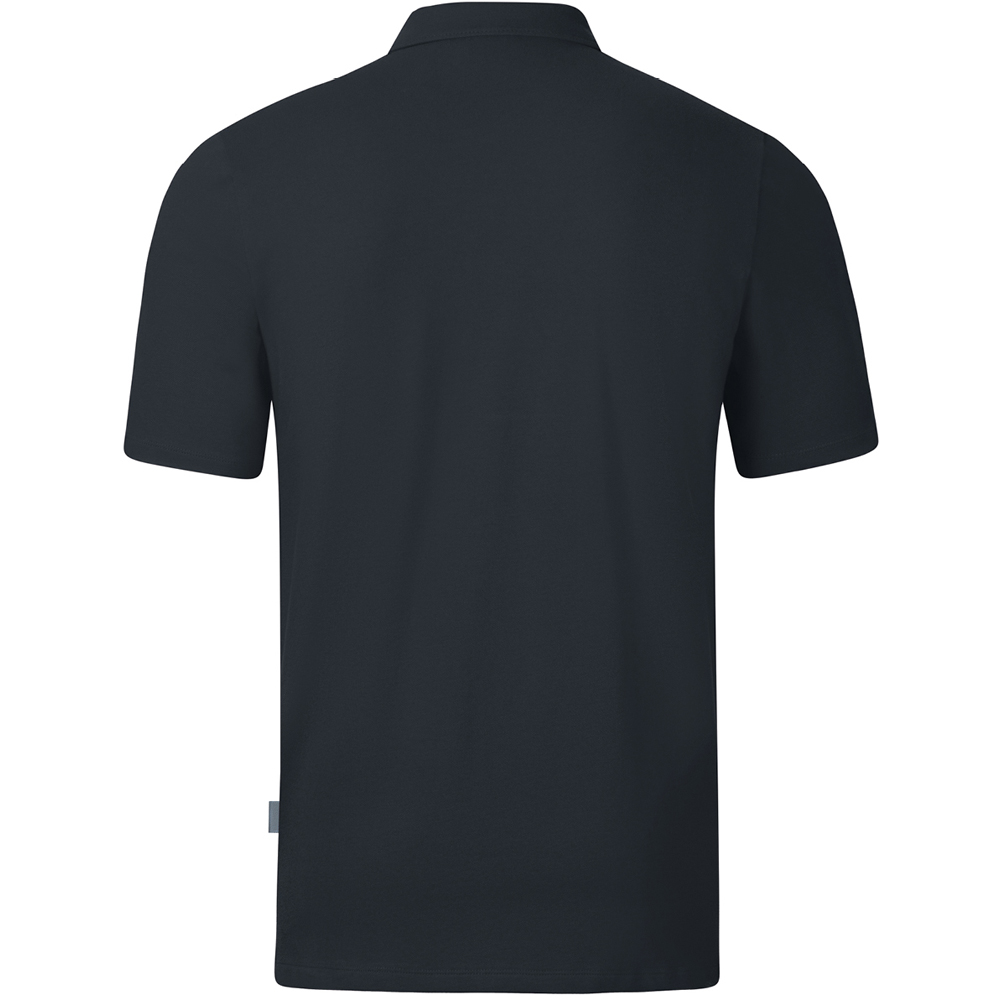Jako Herren Polo Organic Stretch grau