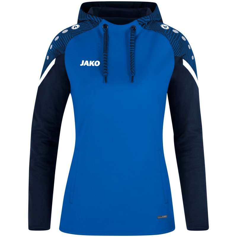 Jako Damen Kapuzensweat Performance royal/marine
