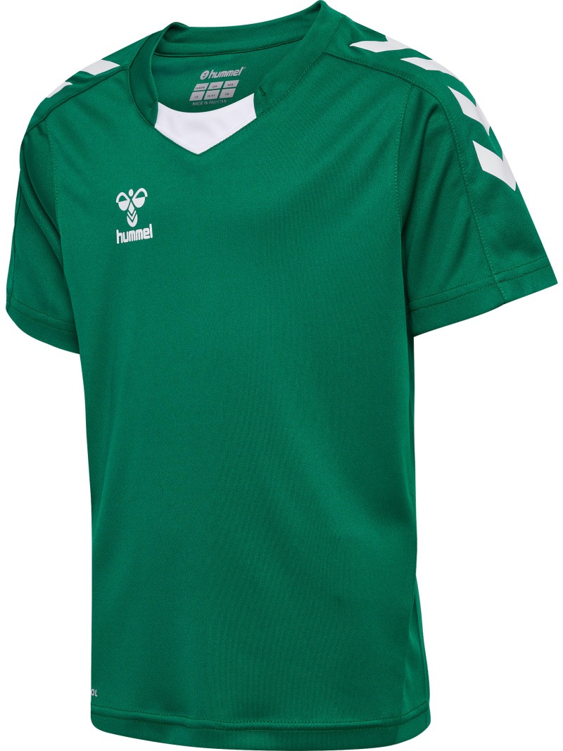 Hummel Hmlcore XK Poly Jersey S/S Kids evergreen