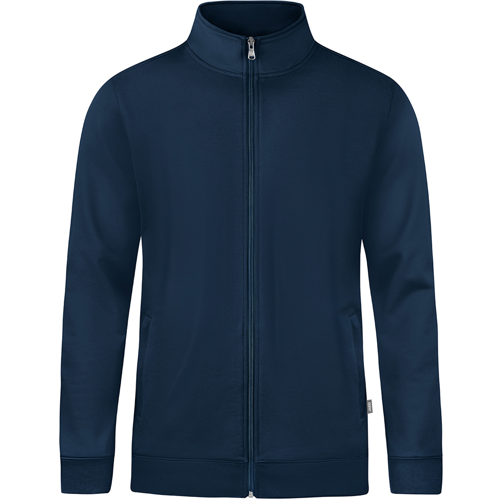 Jako Herren Sweatjacke Doubletex blau