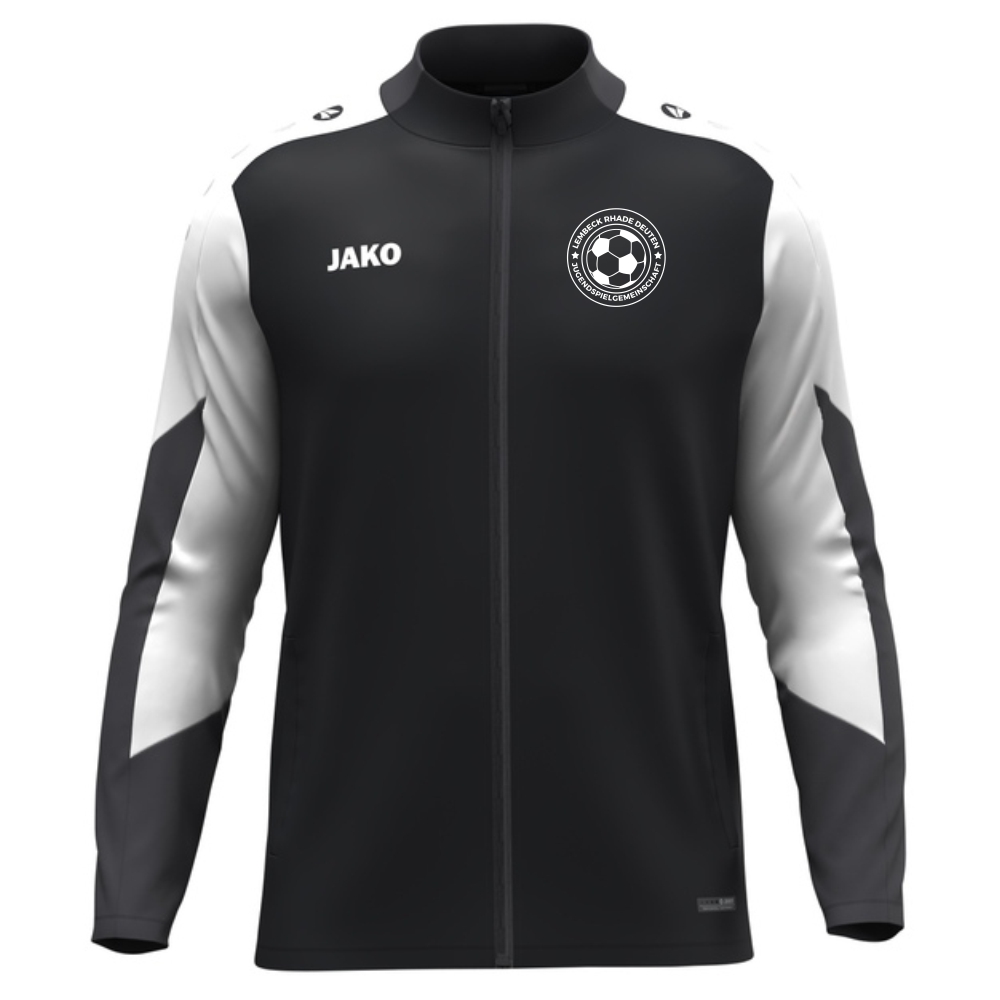 JSG Lembeck Rhade Deuten Polyesterjacke Dynamic schwarz-weiß-anthrazit