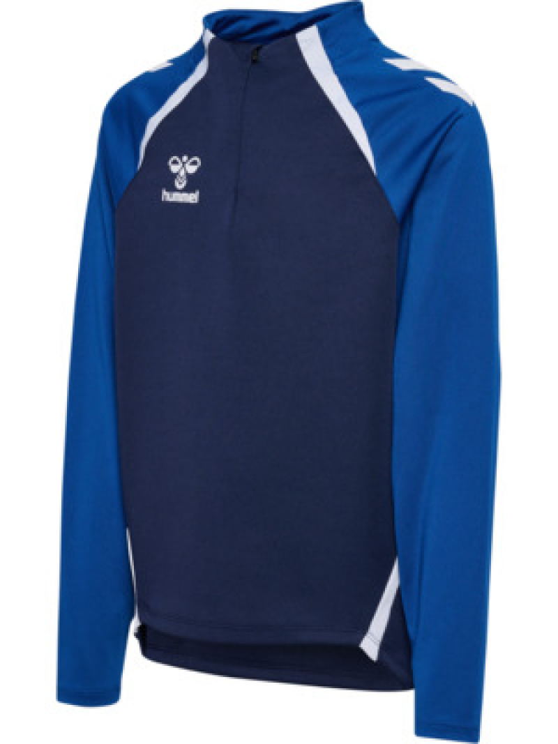 Hummel hmlLEAD 2.0 HALF ZIP KIDS marine/true blue