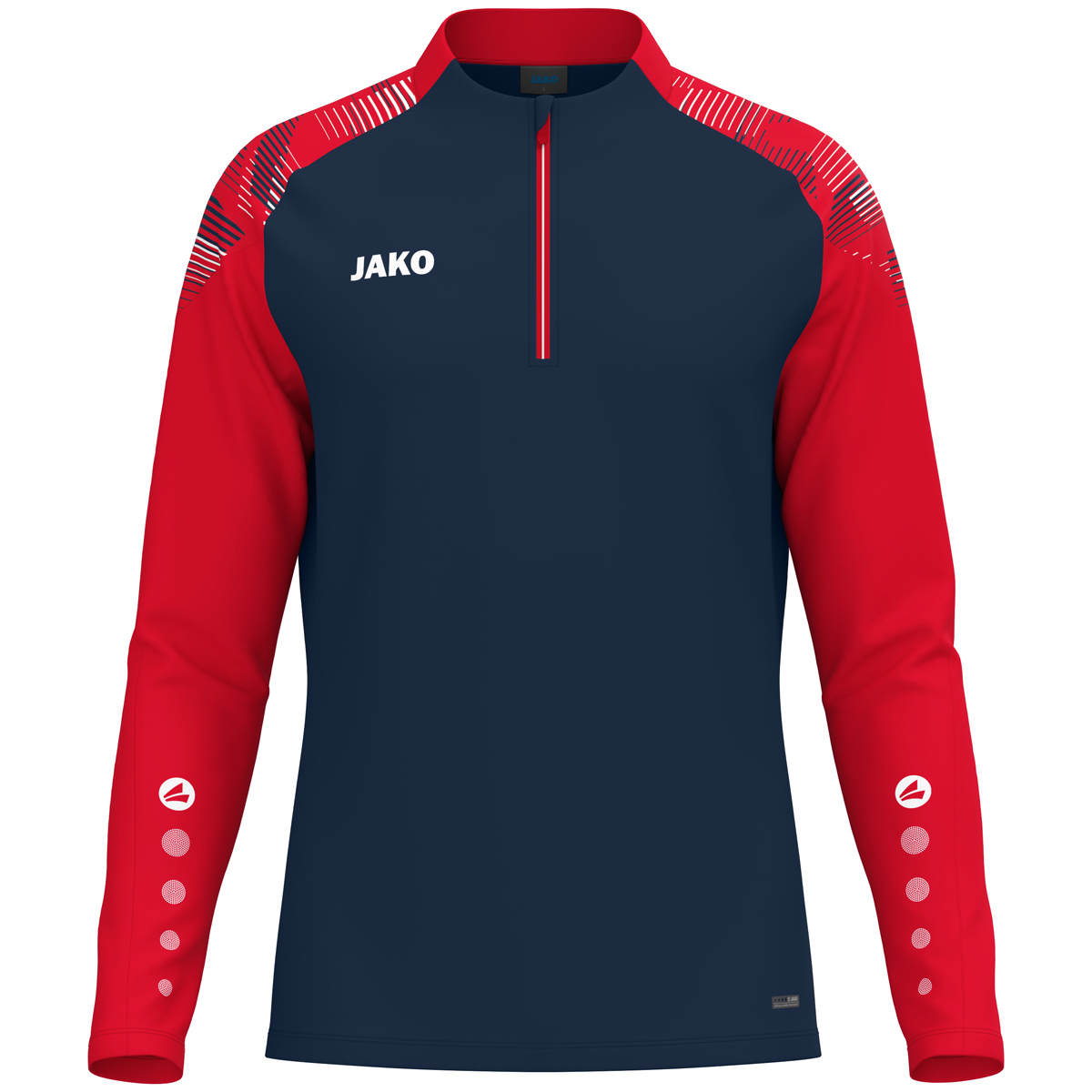 Jako Ziptop Sonic marine/rot