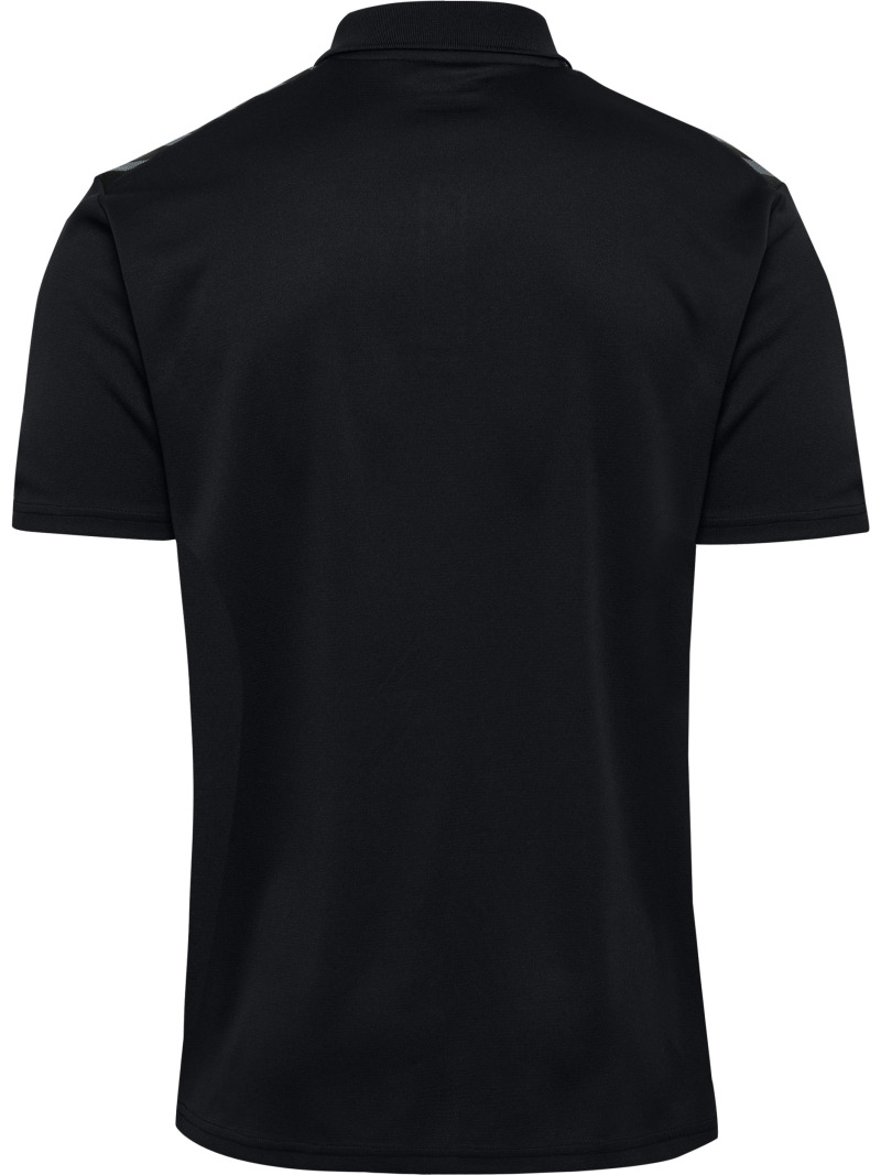 Hummel Hmlauthentic 24 PL Herren Poloshirt schwarz