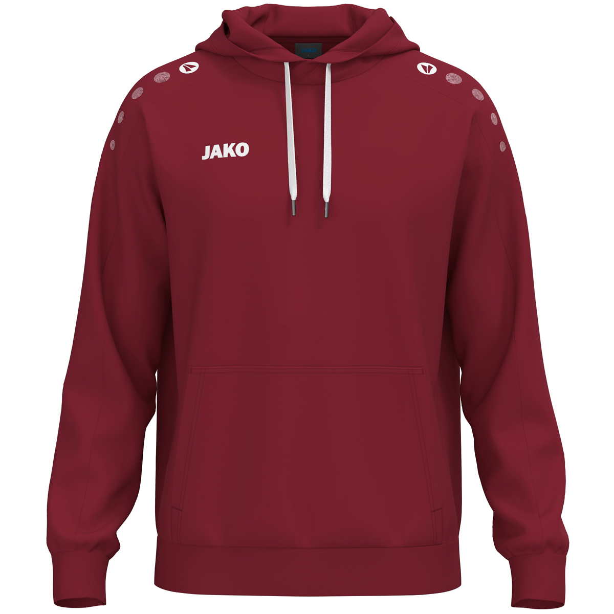 Jako Kapuzensweat One Cotton Kinder bordeaux