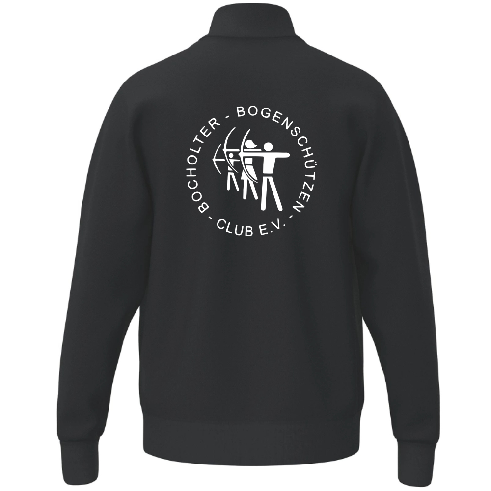 Bocholter Bogenschützen TS Sweatjacke schwarz