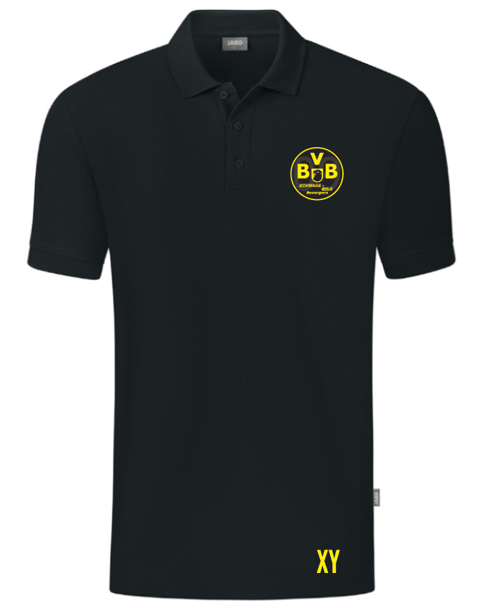 Schwarz Gelb Bevergern Jako Polo Organic schwarz