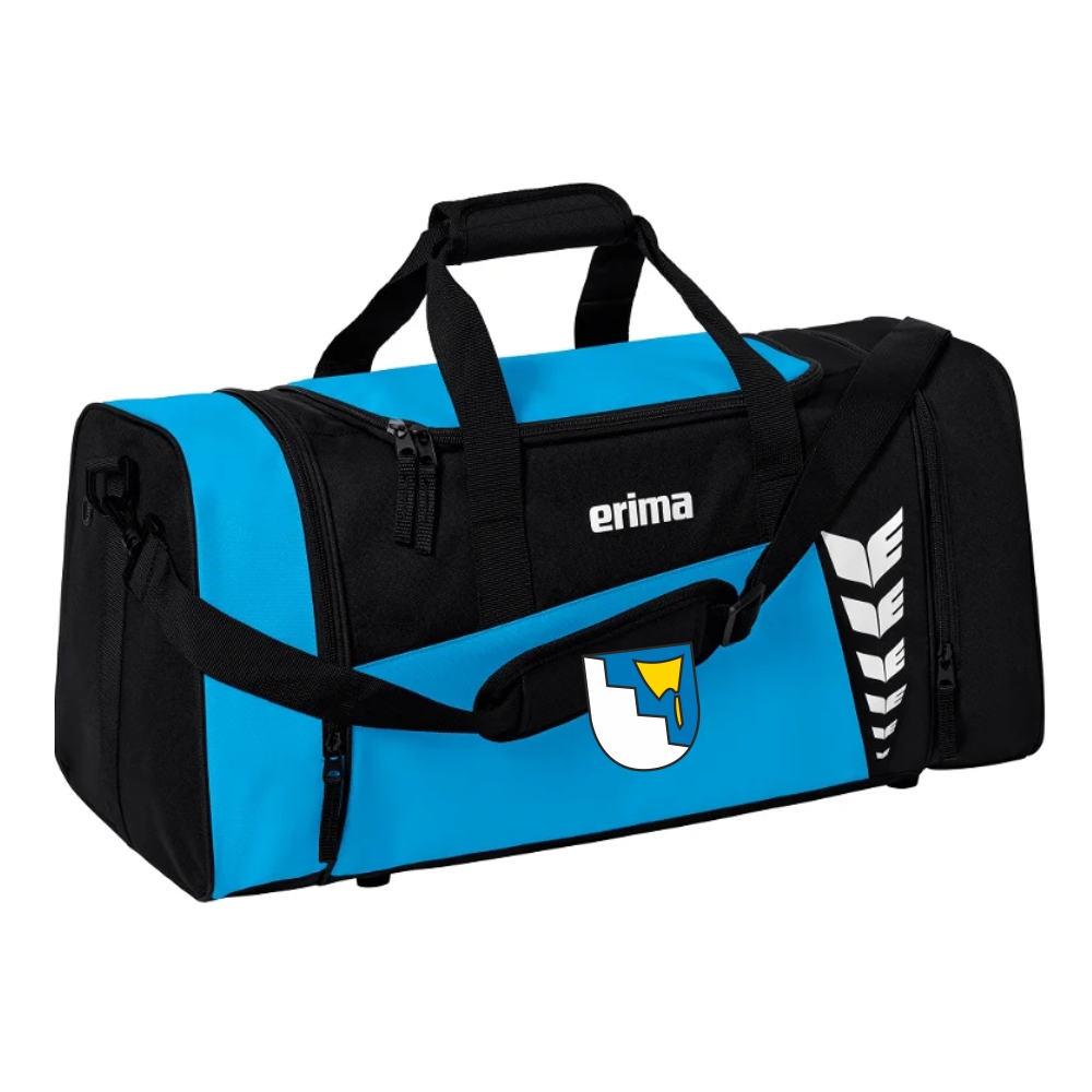 ASV Biburg Six Wings Sporttasche curacao-schwarz