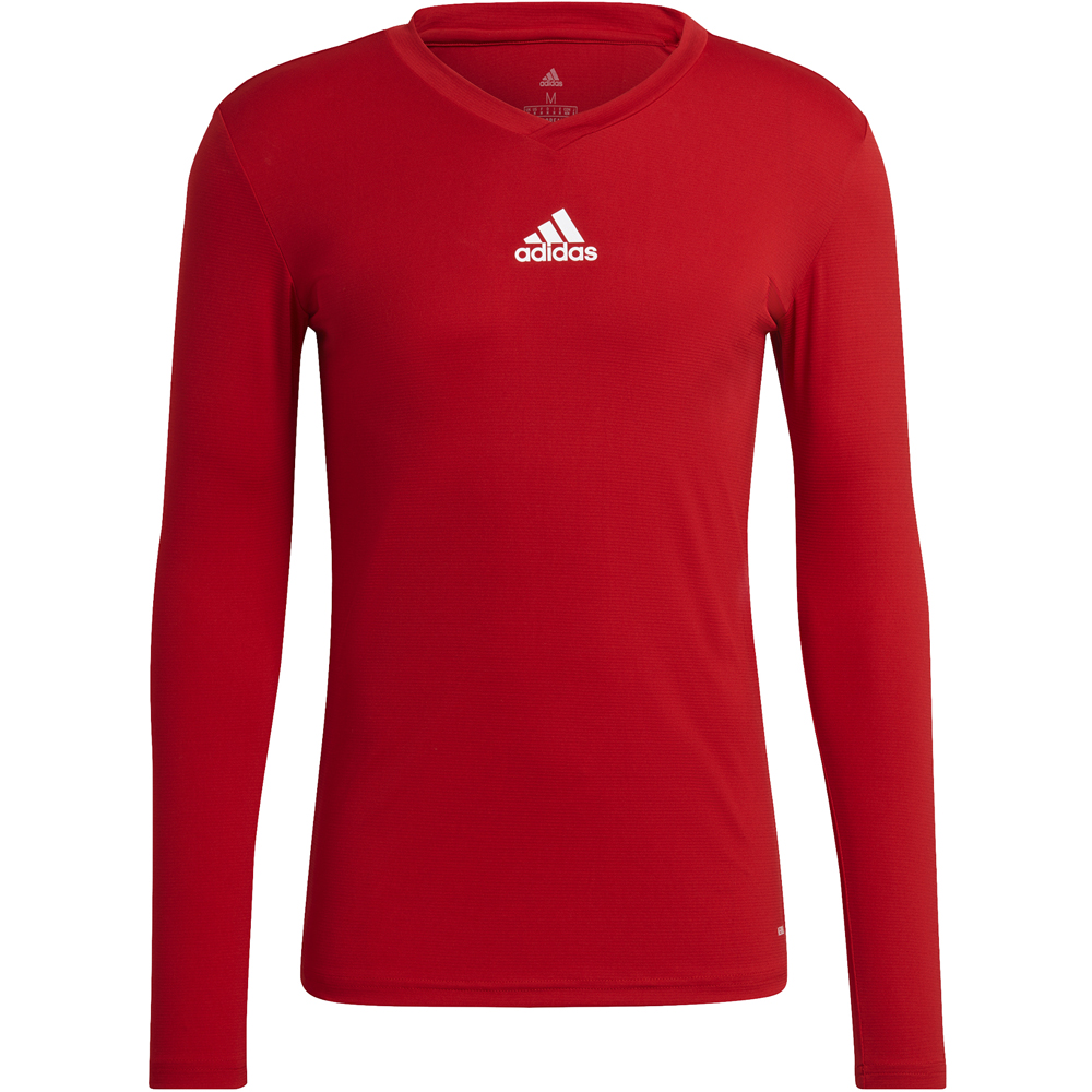 Adidas Herren Langarm Base Shirt Team rot