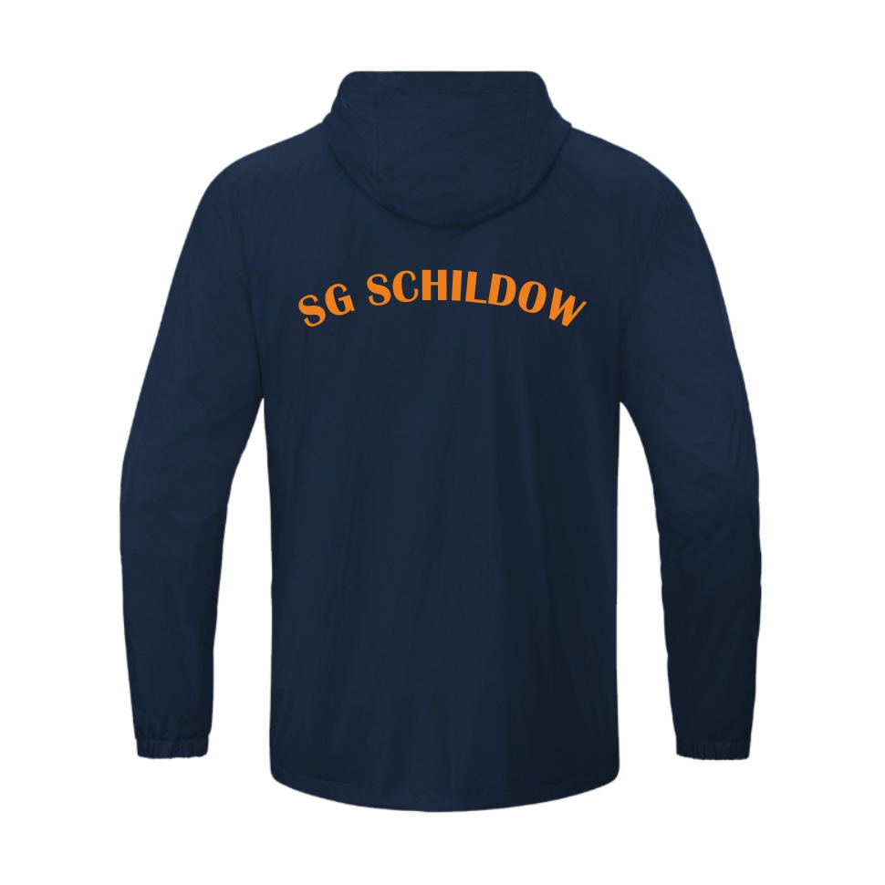 SG Schildow Allwetterjacke Team 2.0 blau-weiß