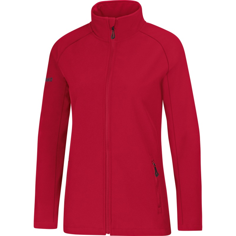 Jako Damen Softshelljacke Team chili rot