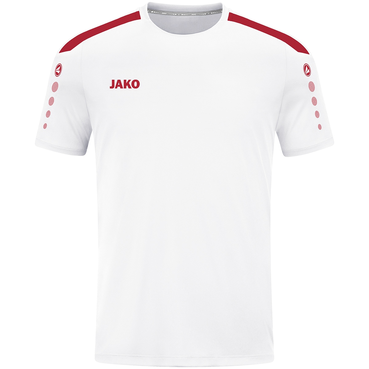 Jako Herren Trikot Power weiß/rot