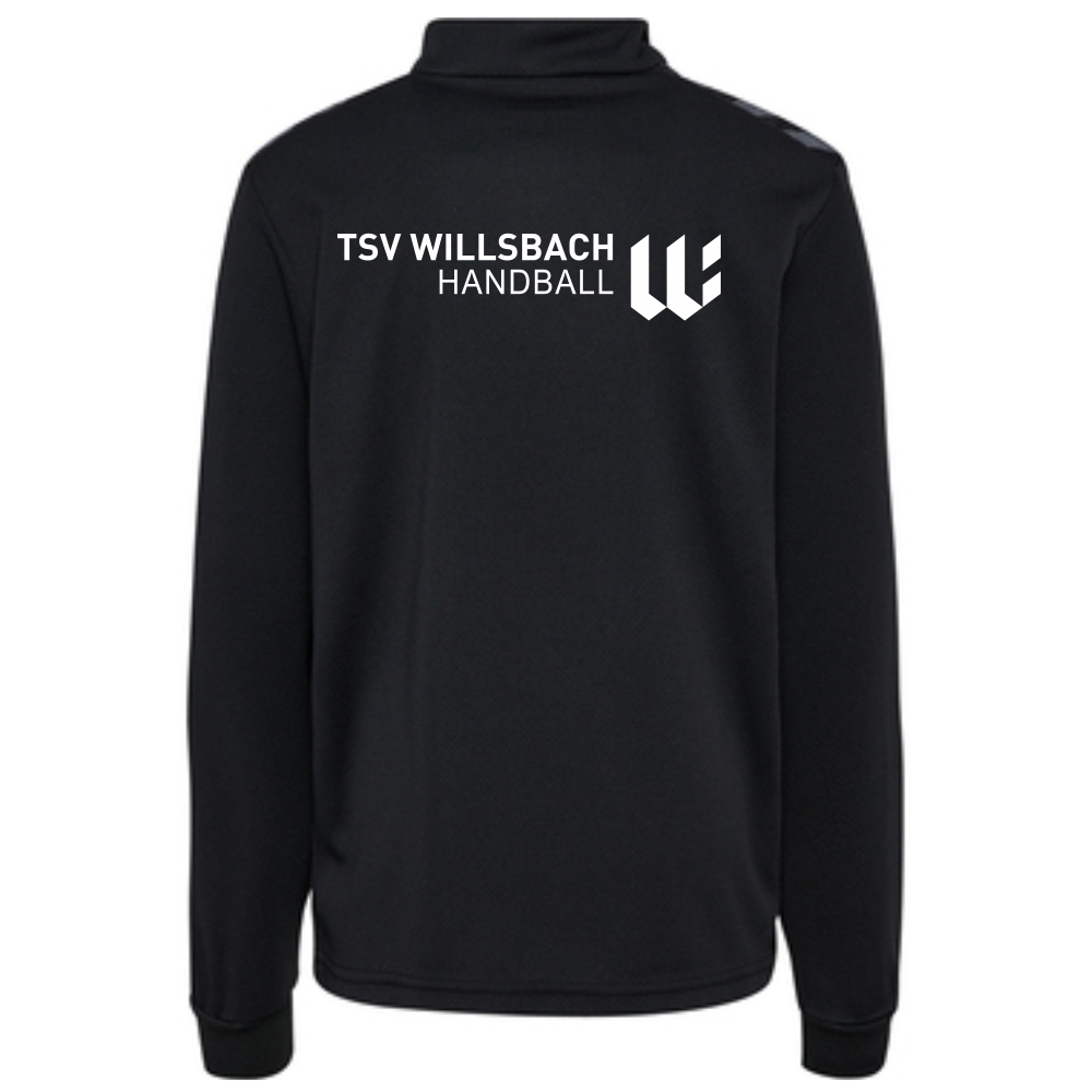 TSV Willsbach Hummel Hmlauthentic 24 PL Unisex Ziptop schwarz