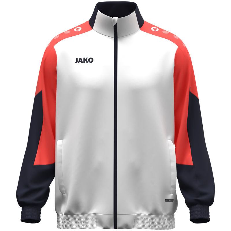 Jako Webjacke Dynamic weiß-coral-marine