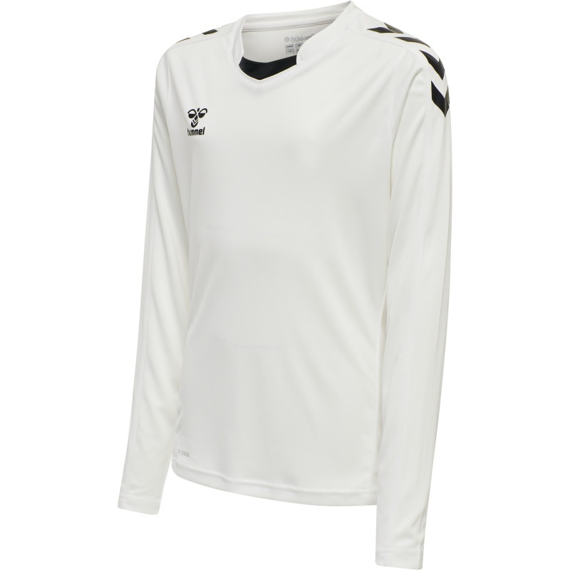 Hummel Hmlcore XK Poly Jersey L/S Kids white