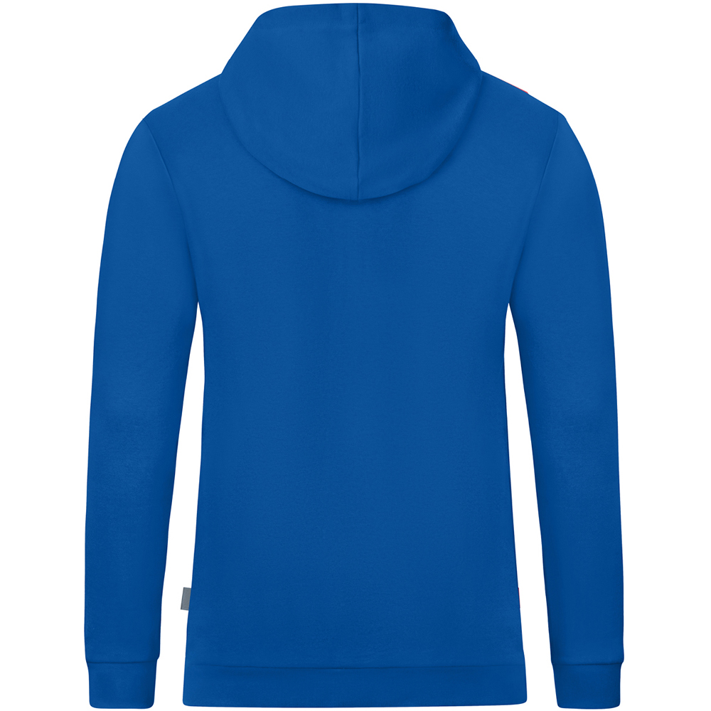 Jako Herren Kapuzensweat Organic blau