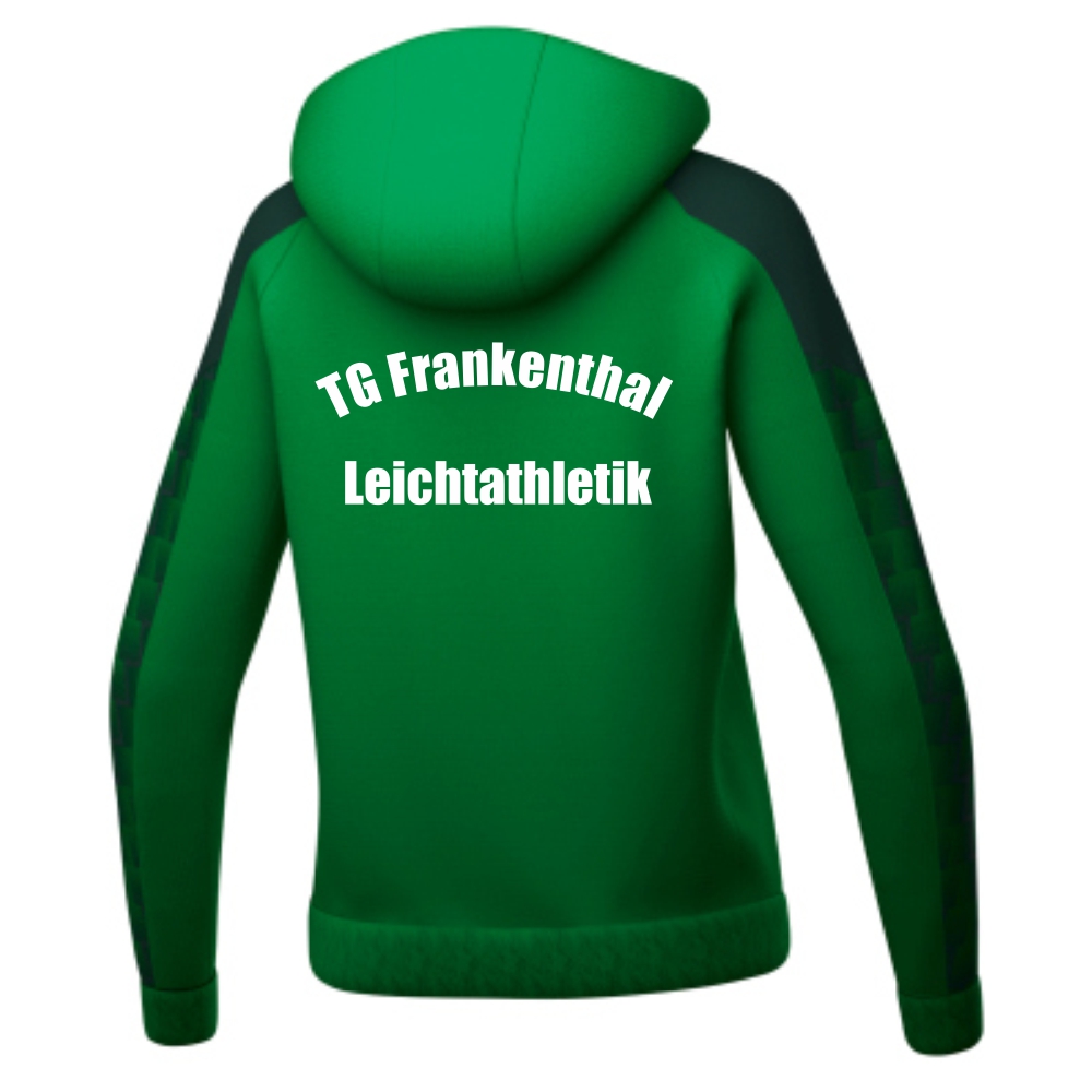 TG Frankenthal EVO STAR Trainingsjacke mit Kapuze Damen smaragd pine grove