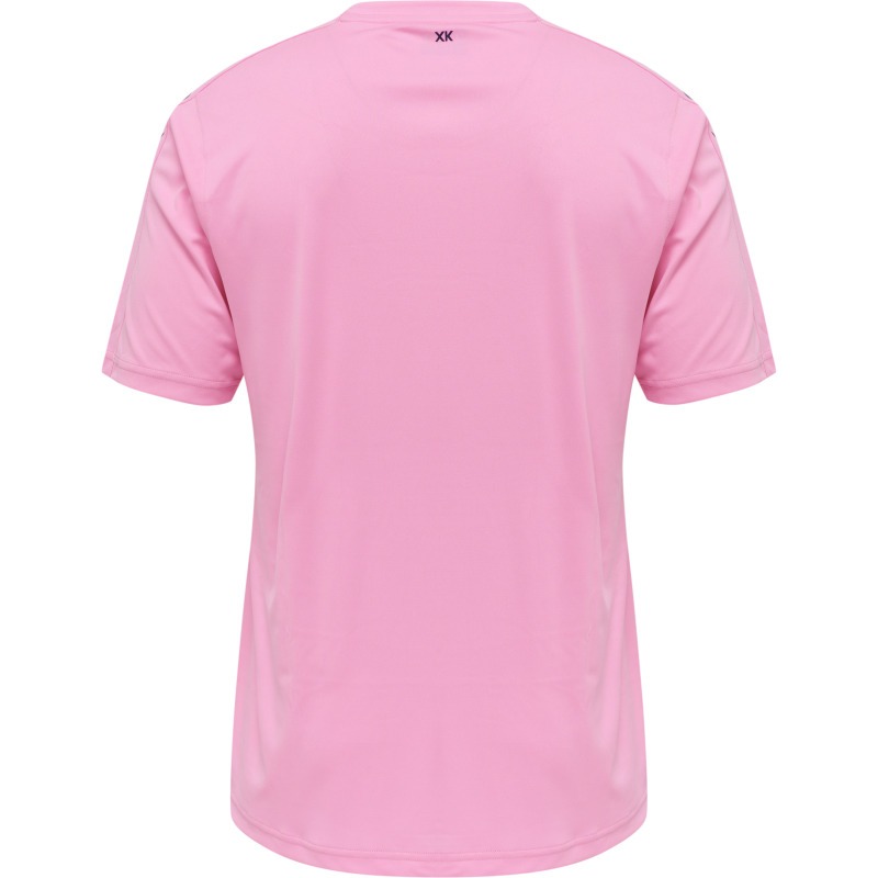 Hummel Hmlcore XK Striped Jersey S/S cotton candy/acai