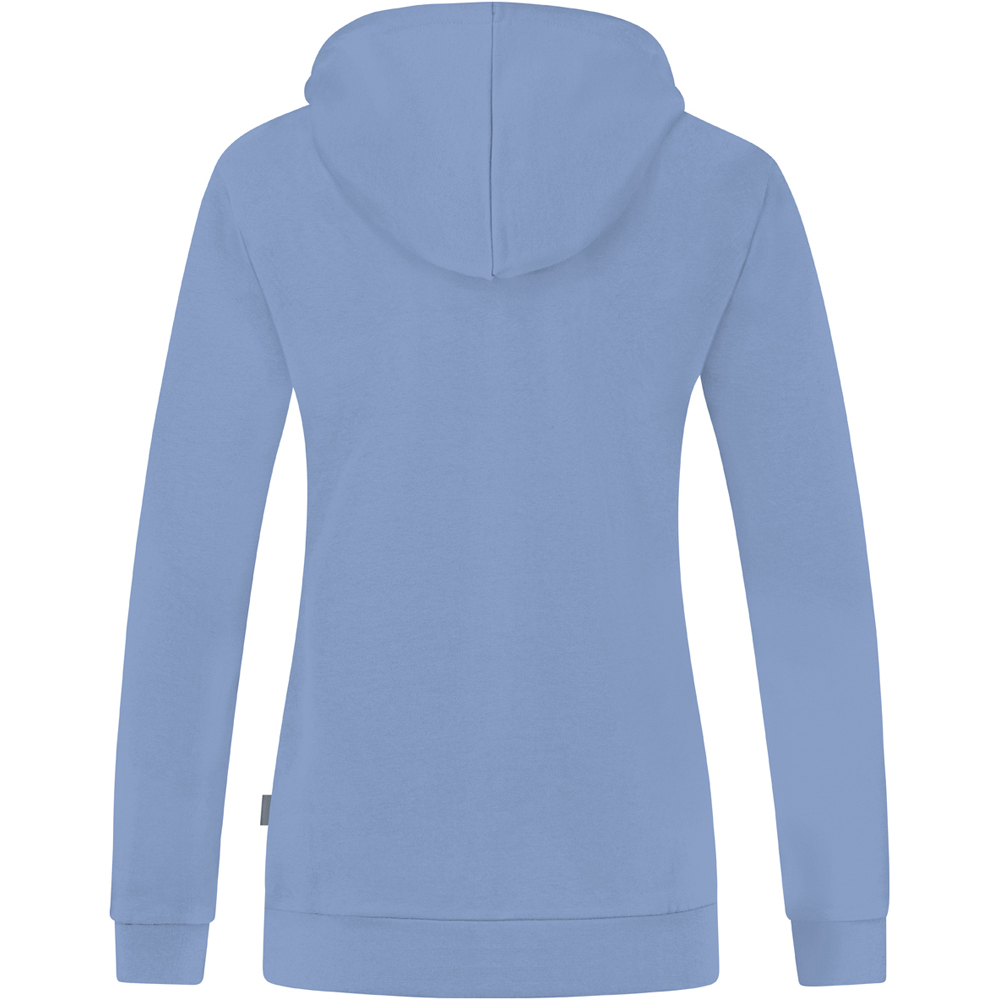 Jako Damen Kapuzenjacke Organic blau