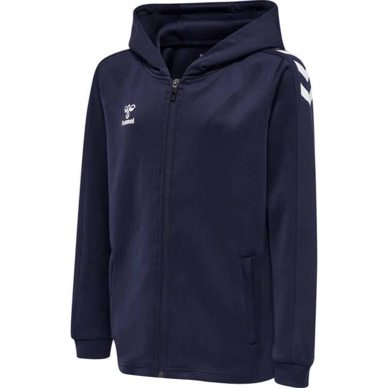 Hummel Hmlcore XK Poly Zip Hood Sweat Kids marine
