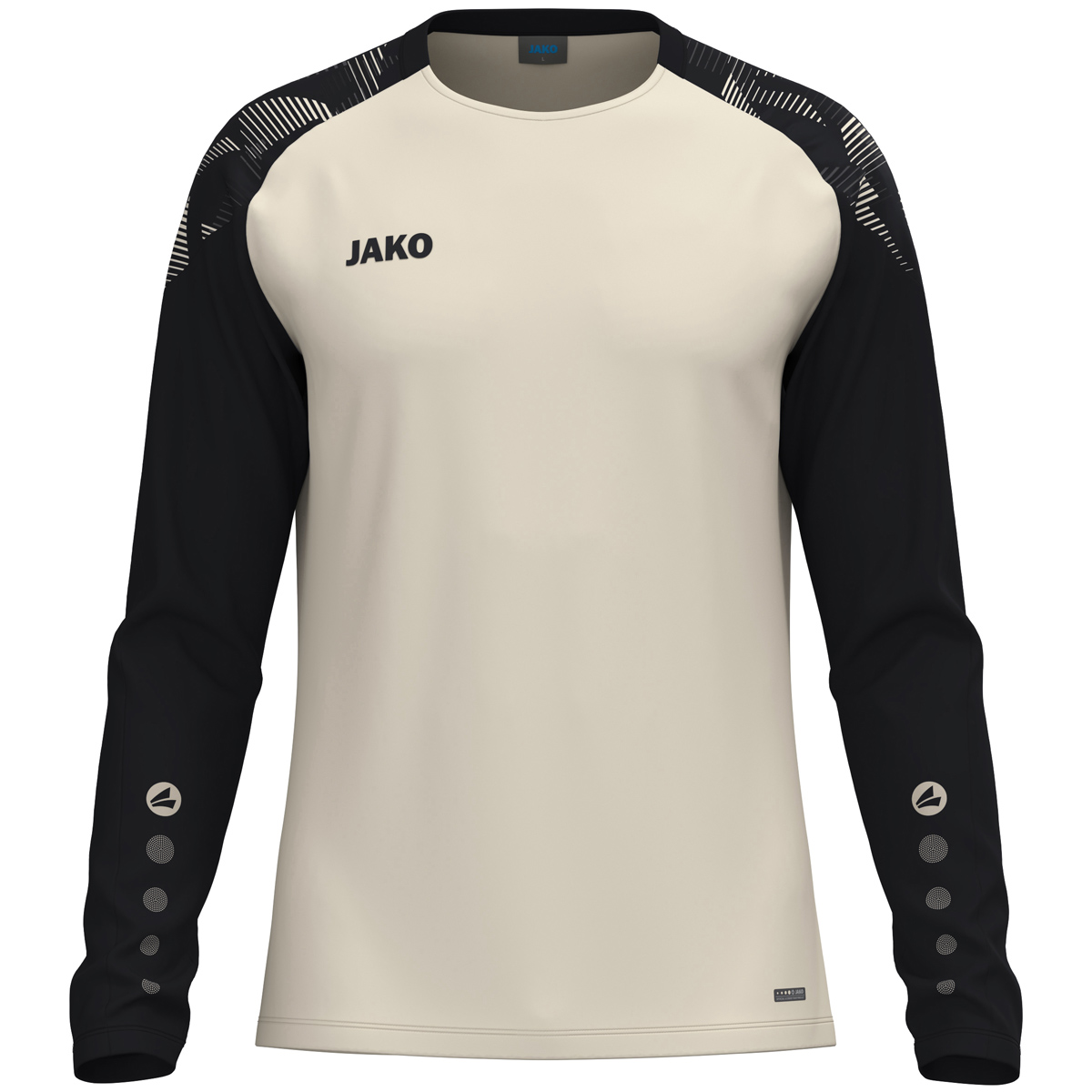 Jako Longsleeve Sonic Kinder off white/schwarz