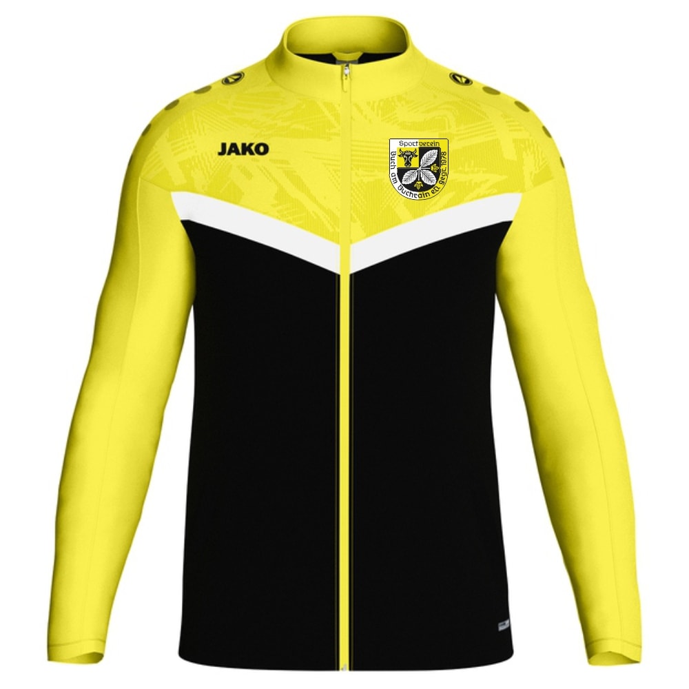 SV Buch a.B. Jako Kinder Polyesterjacke Iconic schwarz/soft yellow