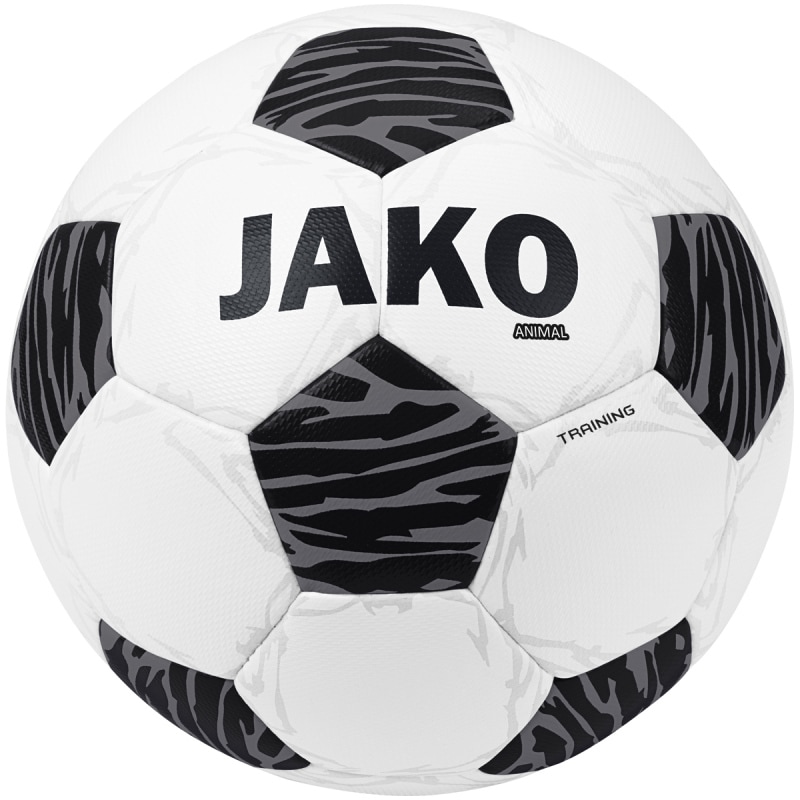 Jako Trainingsball Animal weiß/schwarz/steingrau